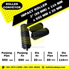 Impact Roller Conveyor 3&quot Inch (89) x 114 x 650 mm As20 Stone Crusher 1