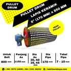 Pulley Drum Lapis Keramik 6&quot Inch (170 mm) x 850 mm Head Pulley 1